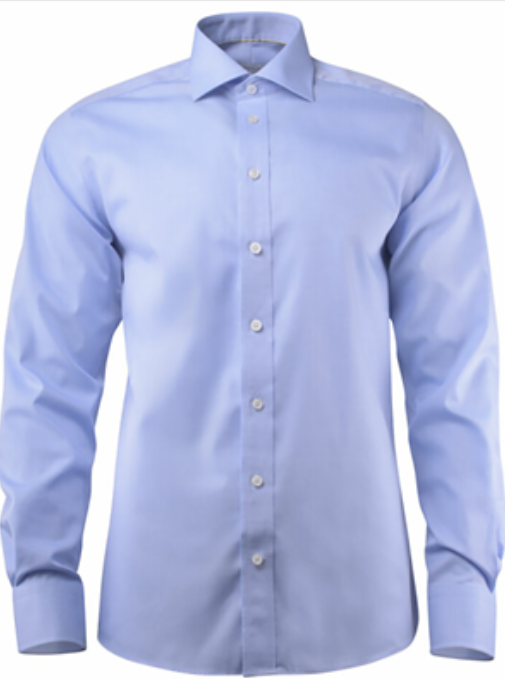 Skjorta J.Harvest & Frost - Red Bow 122 Regular skyblue