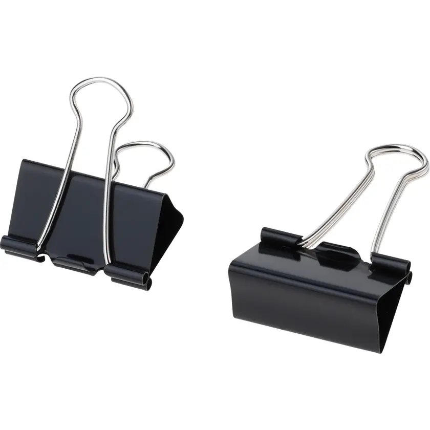 Pappersklämma Fold Back 40 mm 12-pack