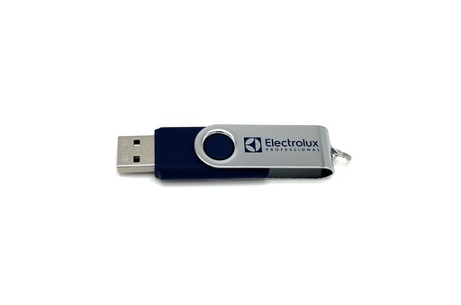 [EEELP022] USB minne 2 GB ELP blå med logo 5 st/fp