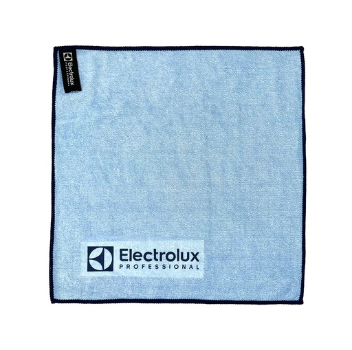 [EEELP024] NY Microfiberduk blå ELP logo+sömnad Svanen 30x30cm 10st/fp