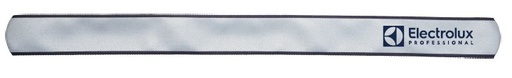 [EEELP076] Reflexband slap-wrap silver med blå logo 25 st/fp