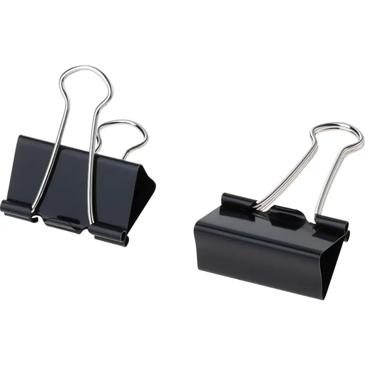 [2052218] Pappersklämma Fold Back 50 mm 12-pack 